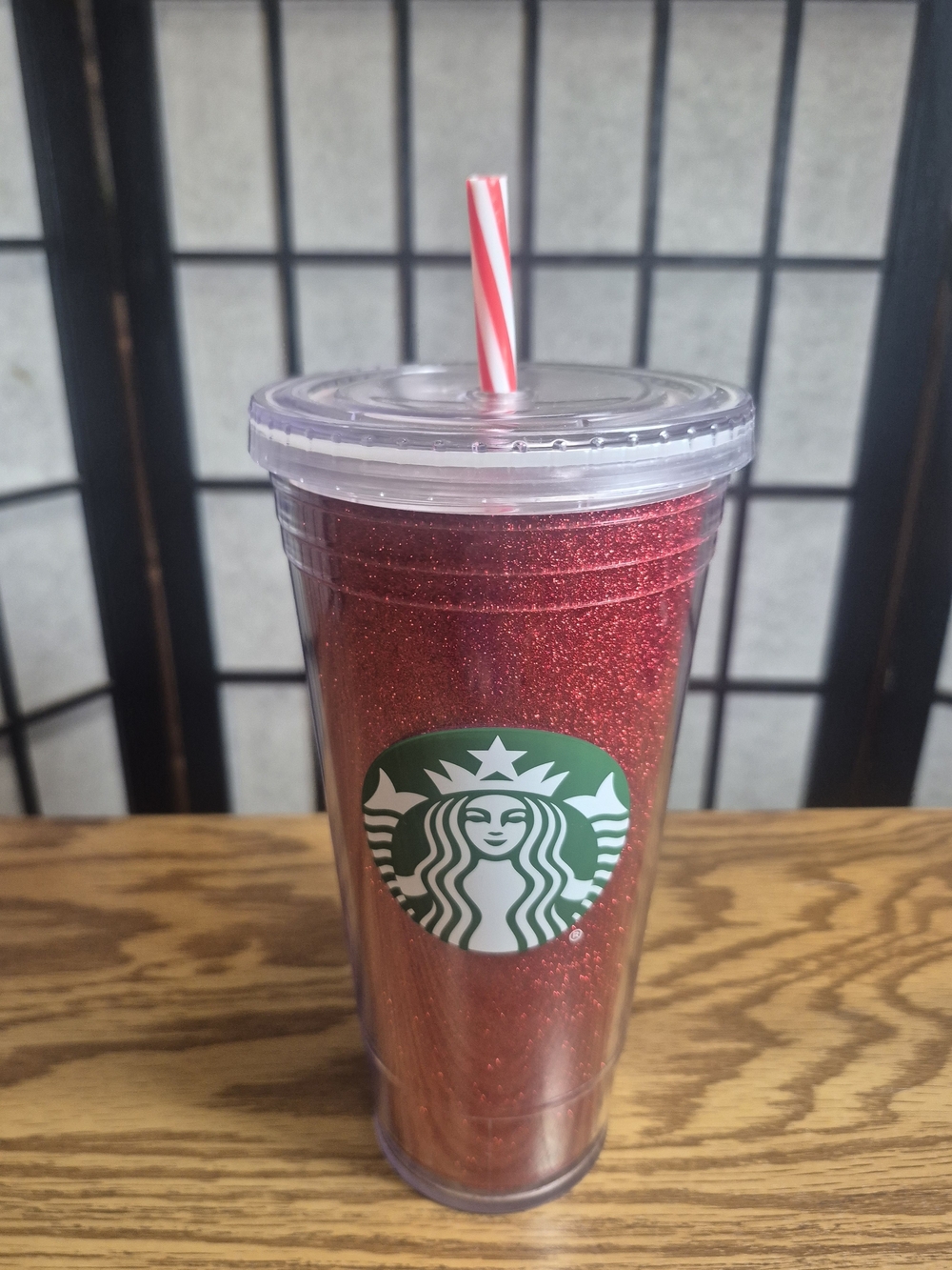 Starbucks Red Glitter Holiday Christmas Tumbler